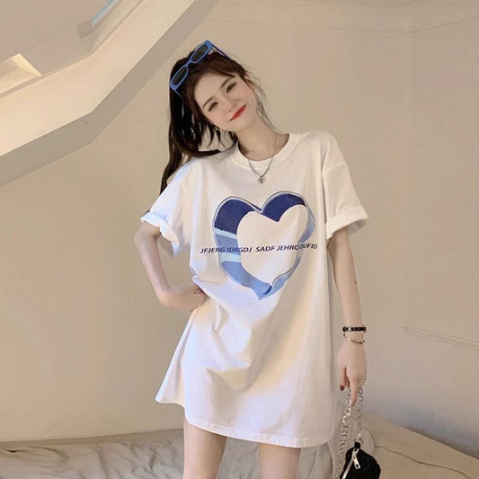 売り切れ必至 カジュアル 上質 ファッション プリント 半袖Tシャツ＜F-8586＞