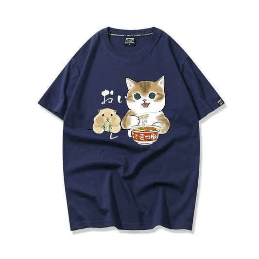 大好評 キュート 人気上昇中 着心地良い カジュアル プリント 全8色 半袖Tシャツ<F-9340>