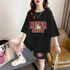 売り切れ必至 プリント カジュアル 半袖Ｔシャツⅹパンツセット全2色 <F-8549>