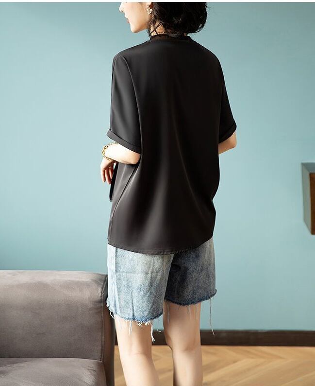 話題沸騰中 ファッション 着回し力抜群 プリント 2色選択 半袖Tシャツ＜F-8621＞