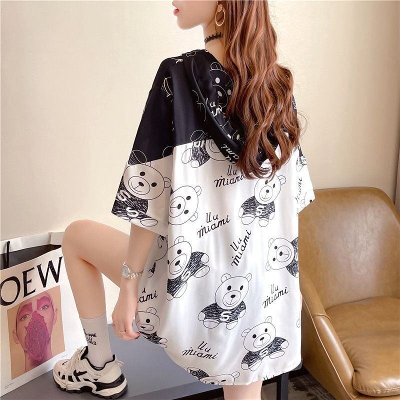 絶対欲しい   個性的なデザイン 半袖Tシャツ カットソー＜F-8054＞