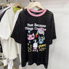 【半額！期間限定！！】新商品 キュート 超人気 プリント 2色半袖Tシャツ＜F-8520＞