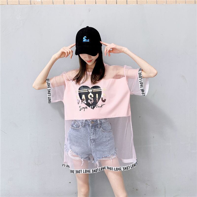 売り切れ必至   個性派 ゆったり半袖 Tシャツ全4色 ＜F-8157＞