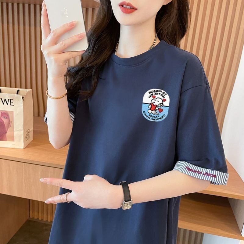 着回し力抜群 好感度UP 海外トレンド カジュアル 全3色 半袖 Tシャツ ＜F-11668＞