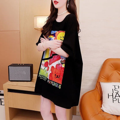 スタイリッシュ   一目惚れ Tシャツ カットソー＜F-3531＞