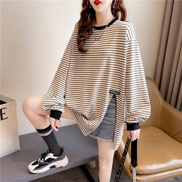 デザイン感   チャーミング Tシャツ カットソー＜F-3658＞