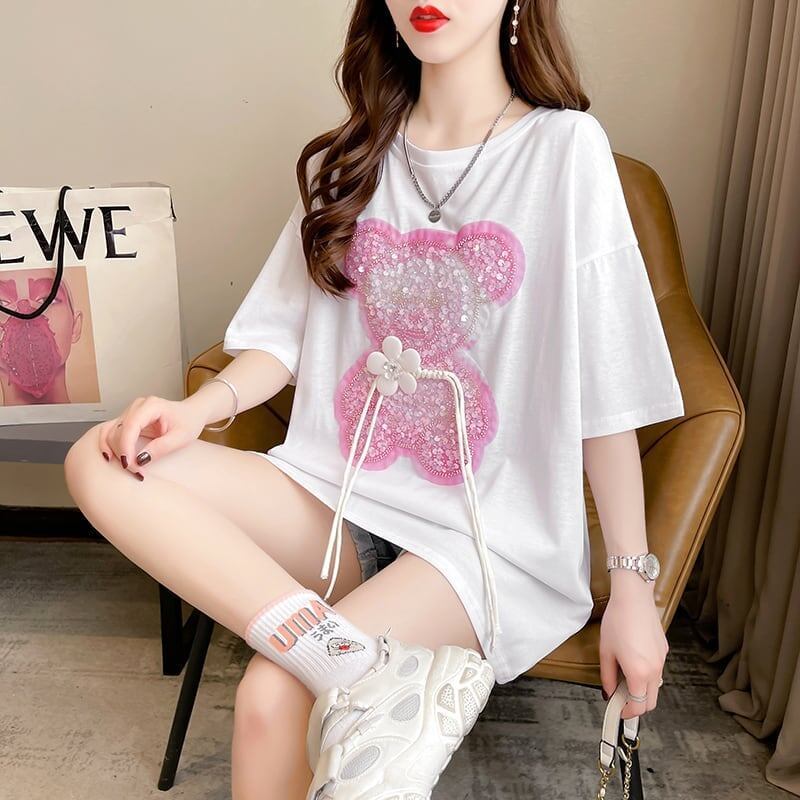 着心地抜群   女性力を高める Tシャツ カットソー＜F-3405＞