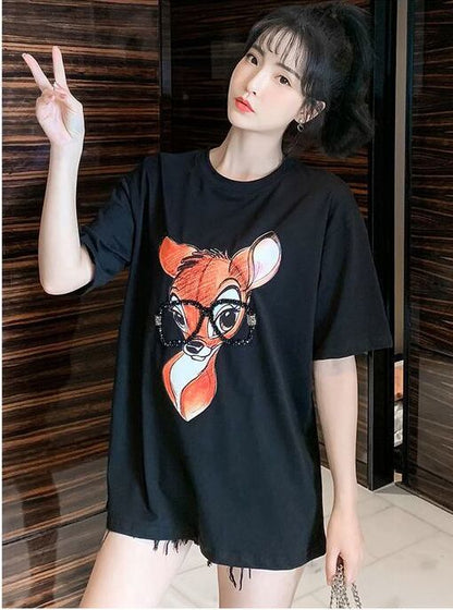 売り切れ必至 アクティブも綺麗も叶う 上品 プリント 全3色 半袖 Tシャツ F-8990