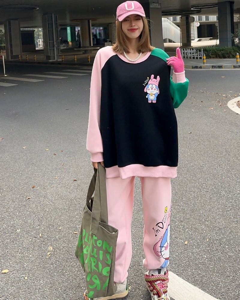 【裏起毛】 ファッション 超人気 個性派 スウェットF-5750