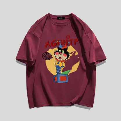 男女兼用 快適 ファッション 半袖 Tシャツ F-13274