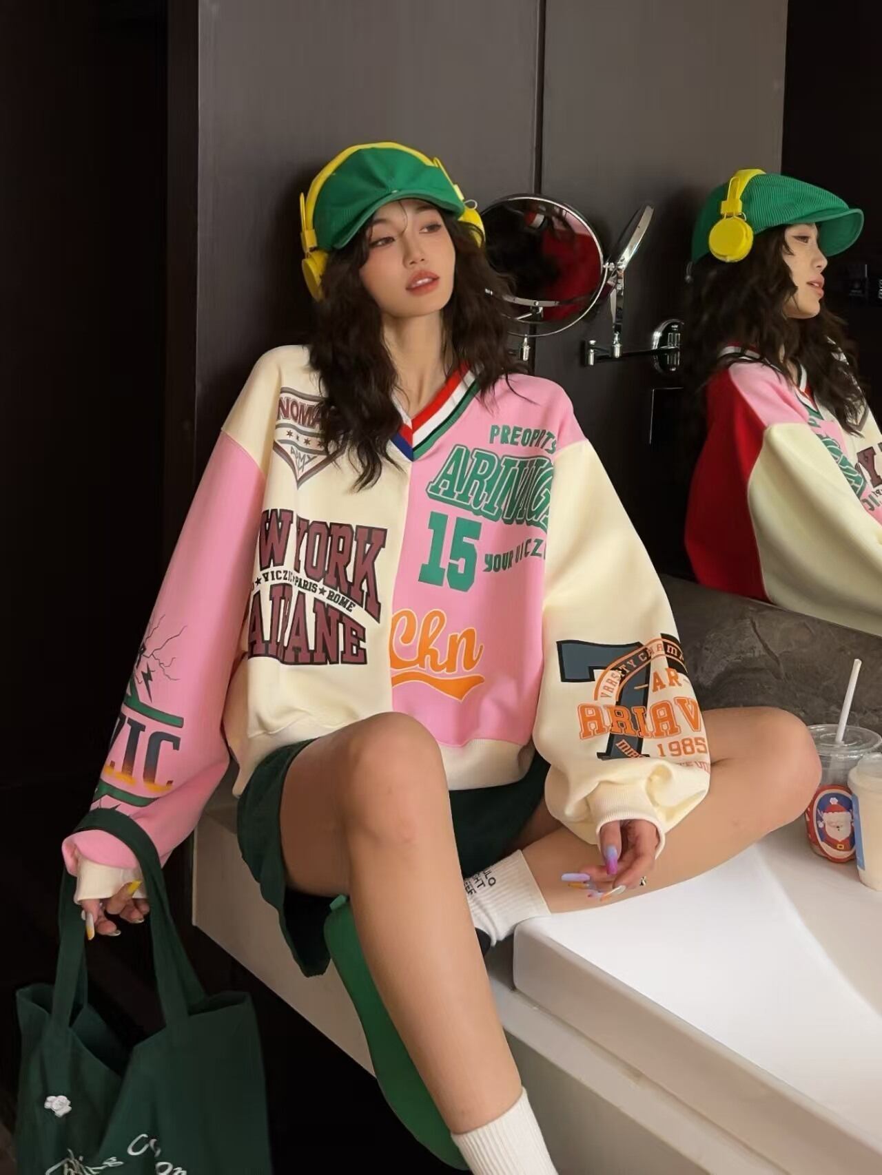 おすすめ 元気いっぱい 絶対欲しい 好感度UP 全2色パーカーF-10444