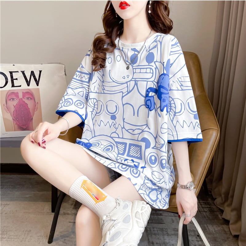 好感度満載   美感いっぱい Tシャツ カットソー＜F-3388＞