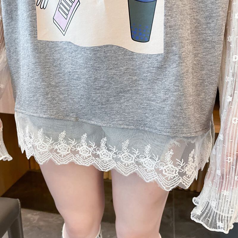 美人度アップ 絶対流行 今季マストバイ 早い者勝ち カジュアル Tシャツ<F-11701>