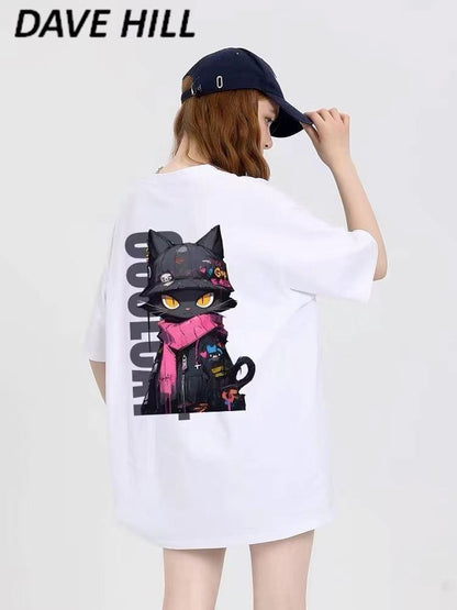 絶対欲しい 絶対流行 キュート 早い者勝ち カジュアル 2色選択 Tシャツ<F-11137>