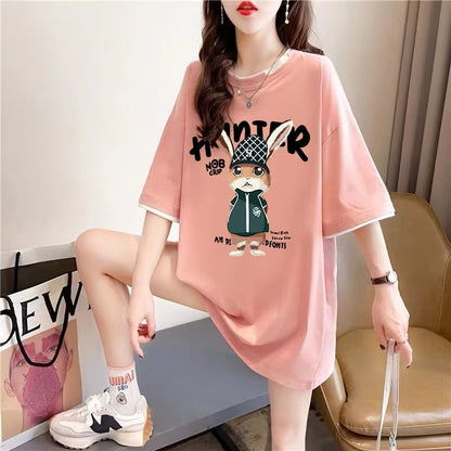 絶対欲しい プリント全4色 着心地抜群 Tシャツ カットソー＜F-8701＞