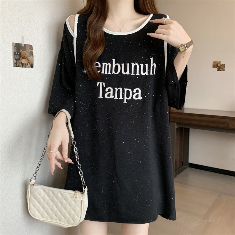 絶対欲しい 特別デザイン 個性派 プリント 2色選択 半袖Tシャツ＜F-8554＞