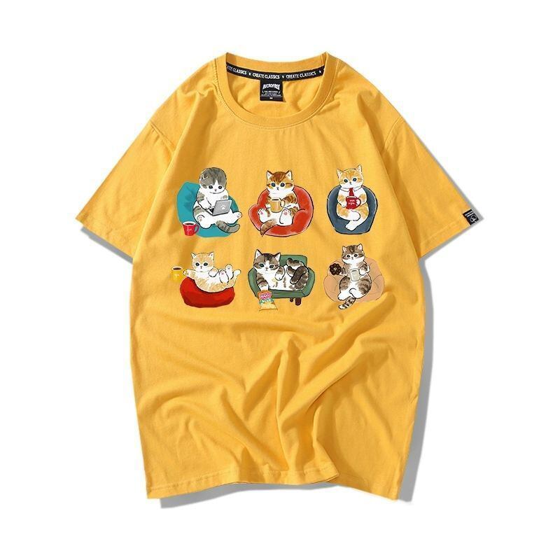 大好評 着心地良い 定番シンプル カジュアル プリント 全8色 半袖TシャツF-9314