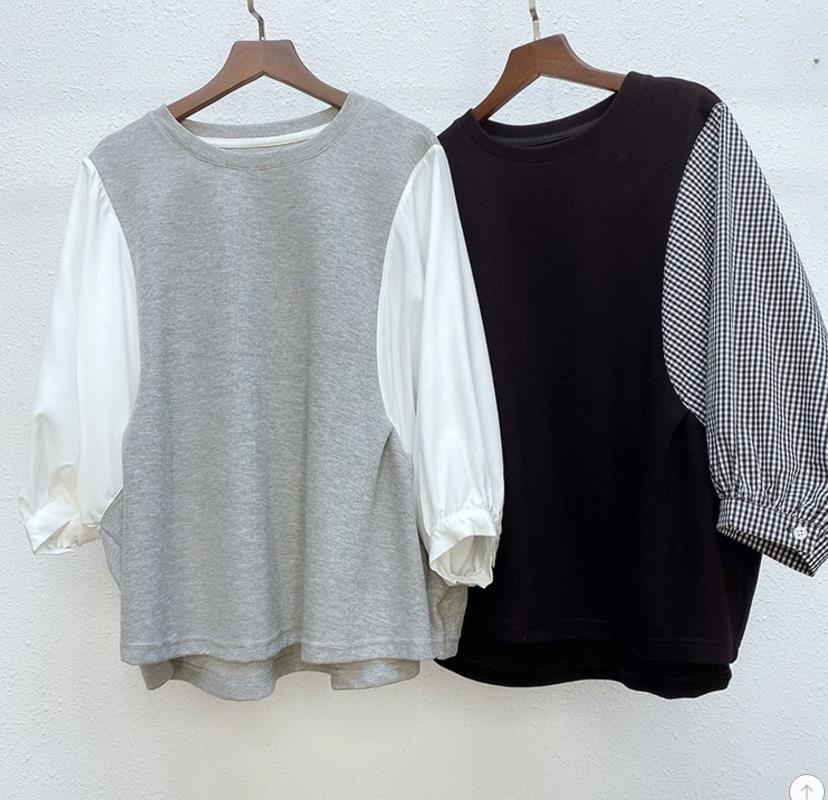 おすすめ 早い者勝ち 大人可愛い カジュアル 共2色 TシャツF-12155