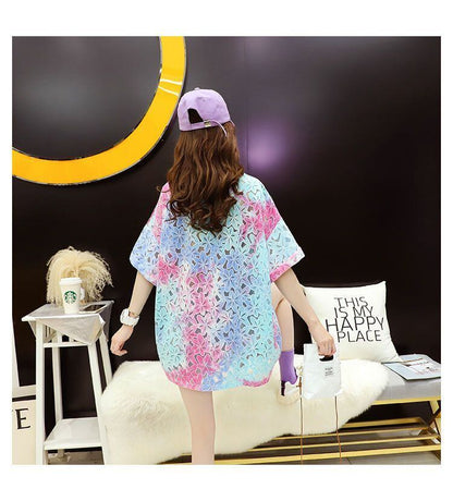 美人度アップ   スウィート 半袖Tシャツ＜F-8140＞