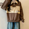 好感度UP オシャレデザイン 都市ファッショ スウェットF-10328