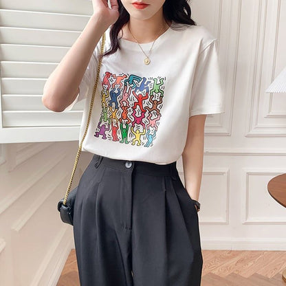 オシャレ度満点   着心地抜群 Tシャツ カットソー＜F-3408＞