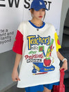 【半額！期間限定！！】カジュアル ルーズ キュート Tシャツ<F-6611>