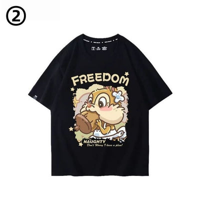 男女兼用 人気トレンド 快適 半袖 Tシャツ F-13287