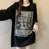 超人気 アバンギャルド 絶対流行 レース プリント全2色 半袖TシャツF-8798