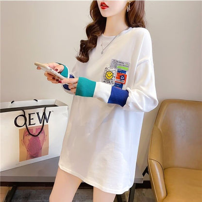 個性的なデザイン   好感度満載 Tシャツ カットソー＜F-3665＞