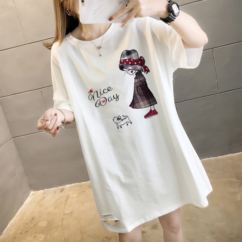 大活躍 ファッション カジュアル ルーズ 半袖シャツ<F-6655>