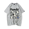 売り切れ必至 カジュアル ファッション感満々 アバンギャルド プリント カップル 全7色 半袖 Tシャツ F-9320