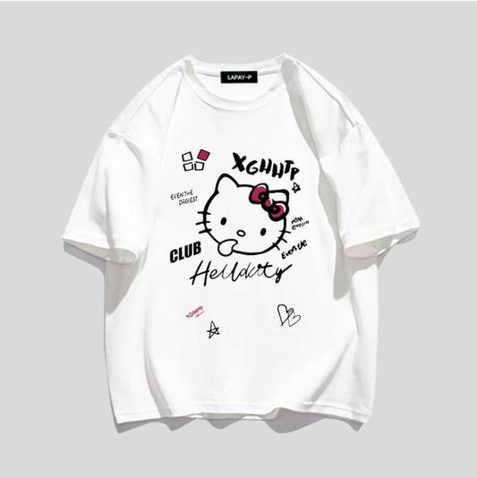 男女兼用 新作 カジュアル プリント Tシャツ F-13302