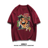 男女兼用 大人気 プリント ファッション 半袖 Tシャツ F-13276