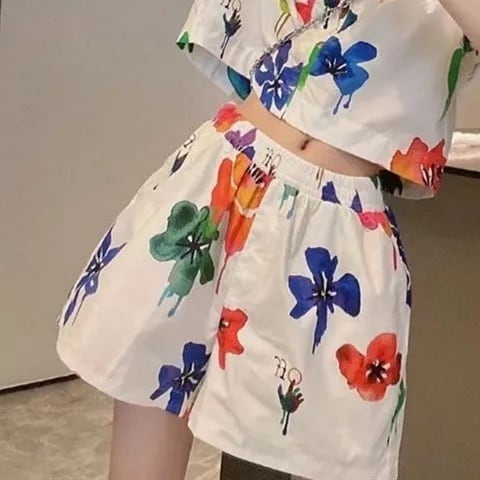 カジュアル カジュアル 夏に嬉しい機能付き 半袖Ｔシャツⅹパンツセット<F-11353>
