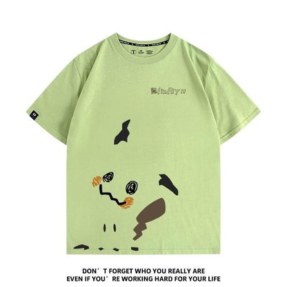 着心地良い デザイン性抜群 全7色 半袖 Tシャツ F-13130