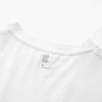 男女兼用 シンプル 快適 プリント Tシャツ F-13293