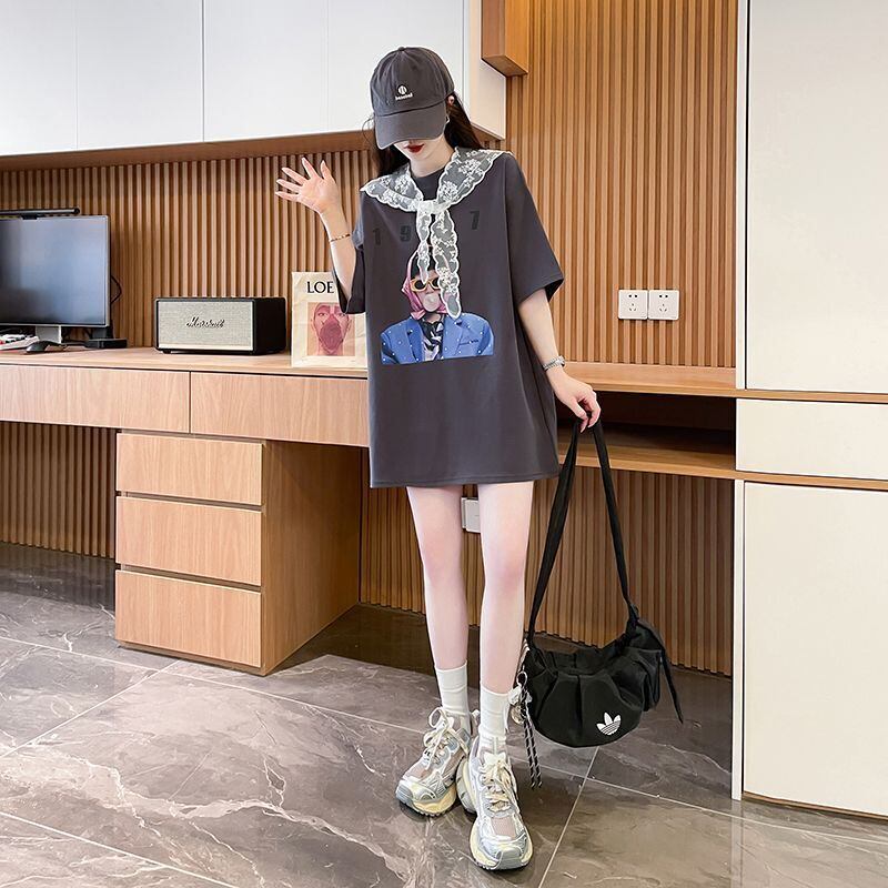定番シンプル 好感度UP 海外トレンド カジュアル 全3色 半袖 Tシャツ ＜F-11445＞