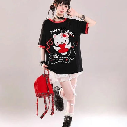 【人気急上昇中！】ファッション 絶対流行 売れ筋 早い者勝ち カジュアル 2色選択 Tシャツ<F-11223>