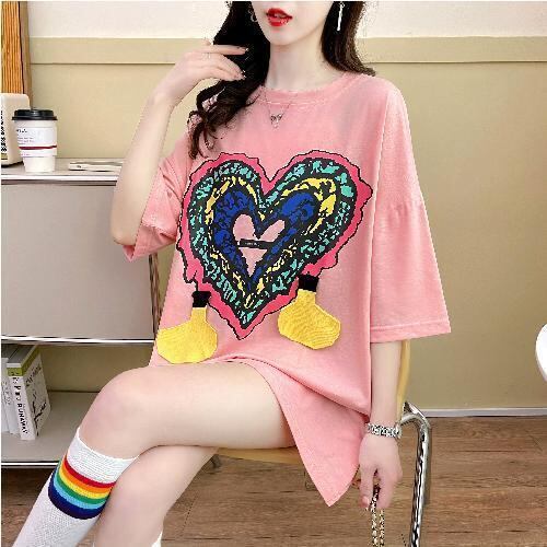 おすすめ   カジュアル 半袖Tシャツ＜F-8136＞