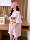美人度アップ カジュアル 好感度UP 全4色 半袖 Tシャツ ＜F-11118＞