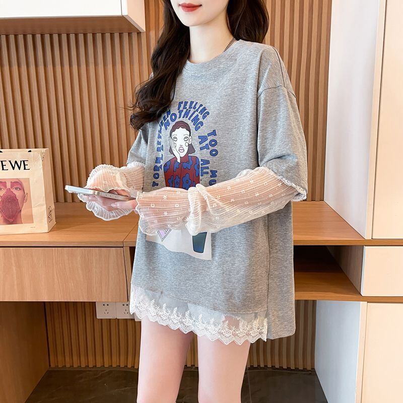 美人度アップ 絶対流行 今季マストバイ 早い者勝ち カジュアル Tシャツ<F-11701>