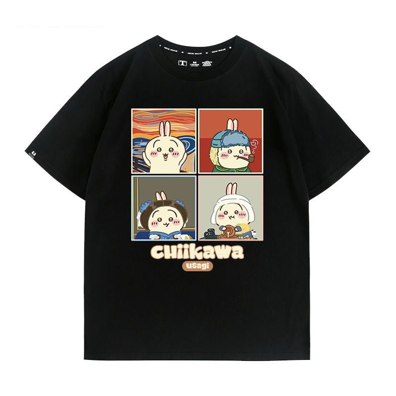 【半額！期間限定！！】ベストセラーアイテム！ カジュアルプリント全5色 早い者勝ち 半袖Tシャツ 男女兼用F-9124