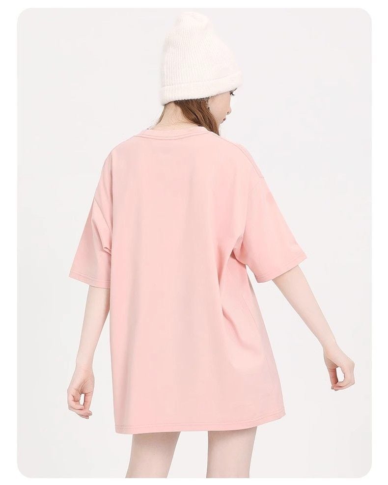 大人可愛い シンプル 大人気 半袖 Tシャツ F-13353