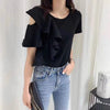 おすすめ 大好評 エレガント 好感度UP カジュアル 全4色 Tシャツ＜F-11898＞