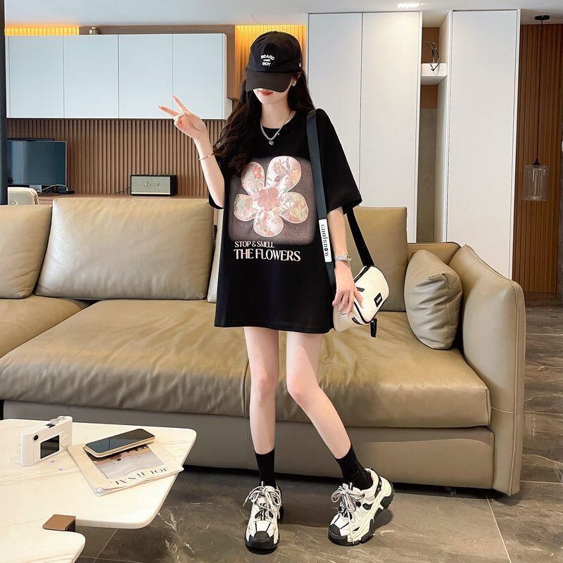 超人気 切り替え カジュアル プリント全3色 半袖Tシャツ カットソー ＜F-8609＞