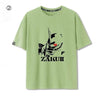 定番シンプル おすすめ 着回し力抜群 プリントロゴ 半袖 Tシャツ F-7096