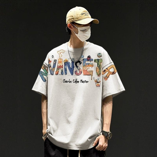 ファッション感満々 着心地良い 全3色 半袖 Tシャツ F-13085