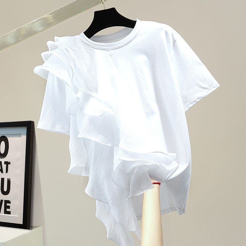 好感度100％ 早い者勝ち 絶対流行 カジュアル 2色選択 Tシャツ<F-11896>