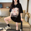 超人気 切り替え カジュアル プリント全3色 半袖Tシャツ カットソー ＜F-8609＞