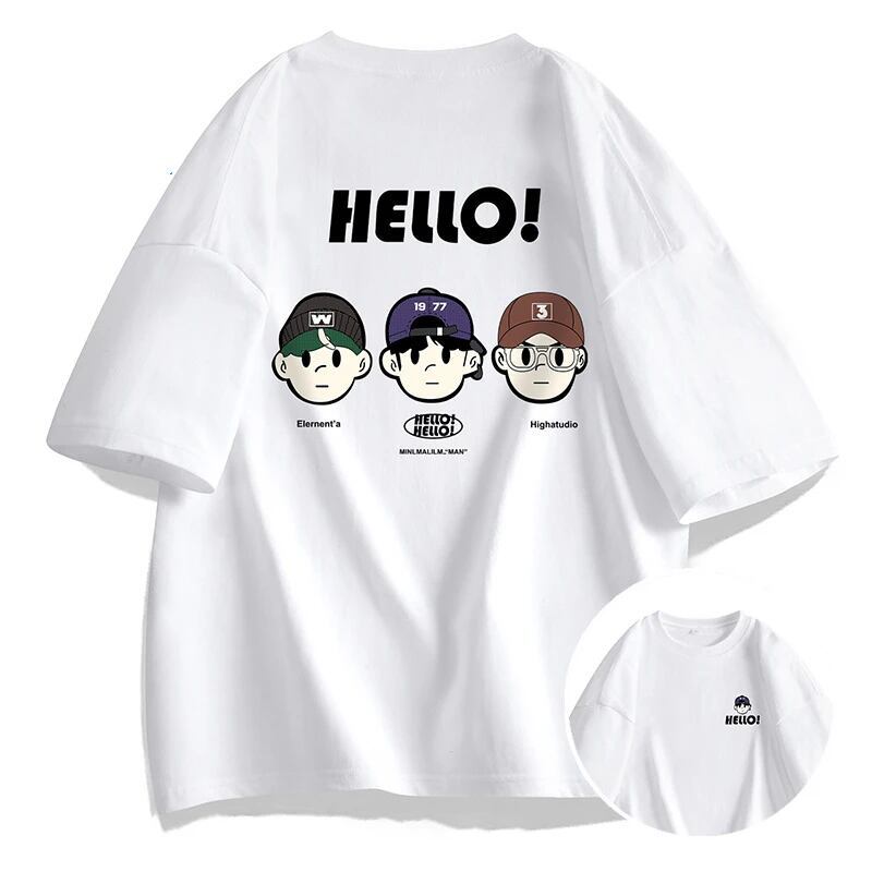 キュート 売り切れ必至 定番シンプル 着回し力抜群 全5色 半袖Tシャツ<F-11642>